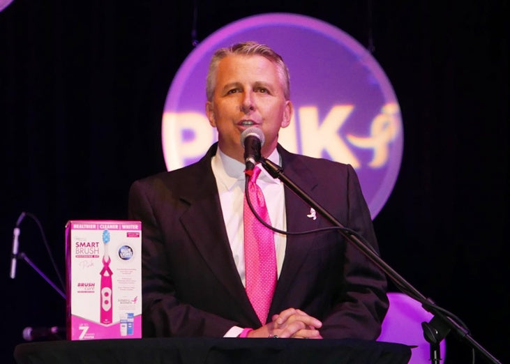 GO SMILE INTRODUCES SUSAN G. KOMEN® SMART BRUSH TO HELP IN FIGHT AGAINST BREAST CANCER