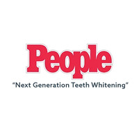people magazine logo - "next generation teeth whitening"