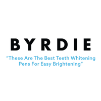 byrdie logo - "these are the best teeth whitening pens for easy brightening"
