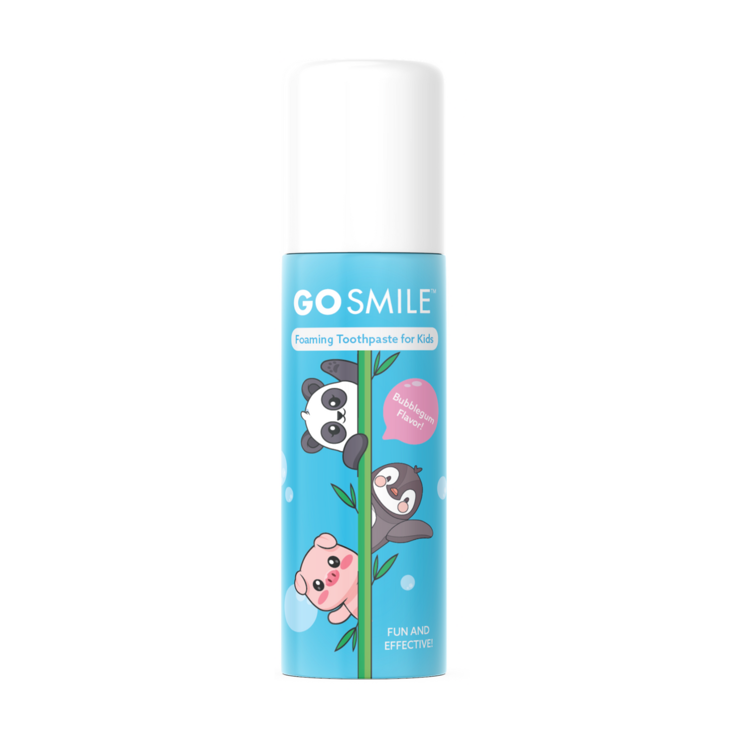 Foaming Toothpaste for Kids in Bubblegum