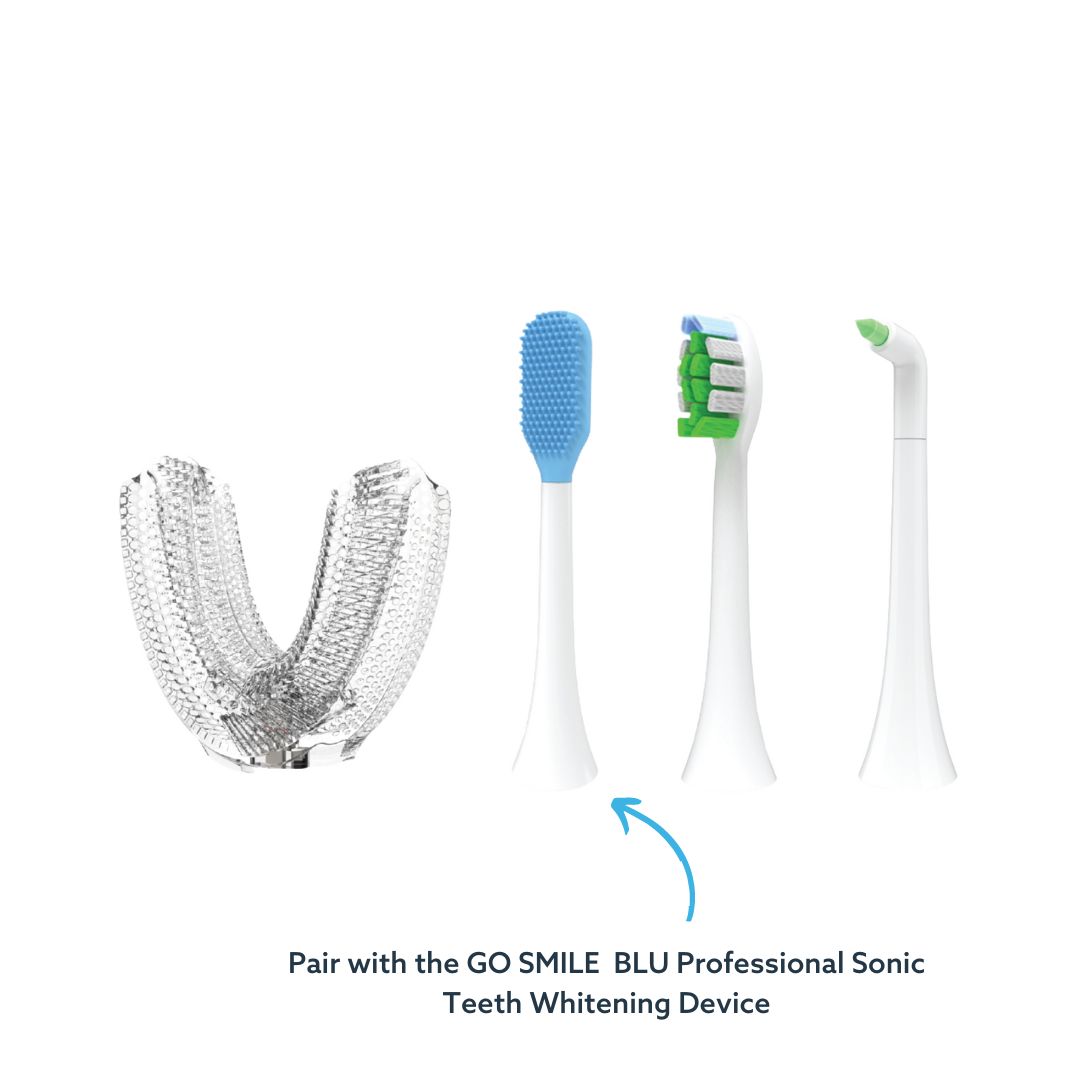 BLU Oral Care Accessories 4-Piece Set
