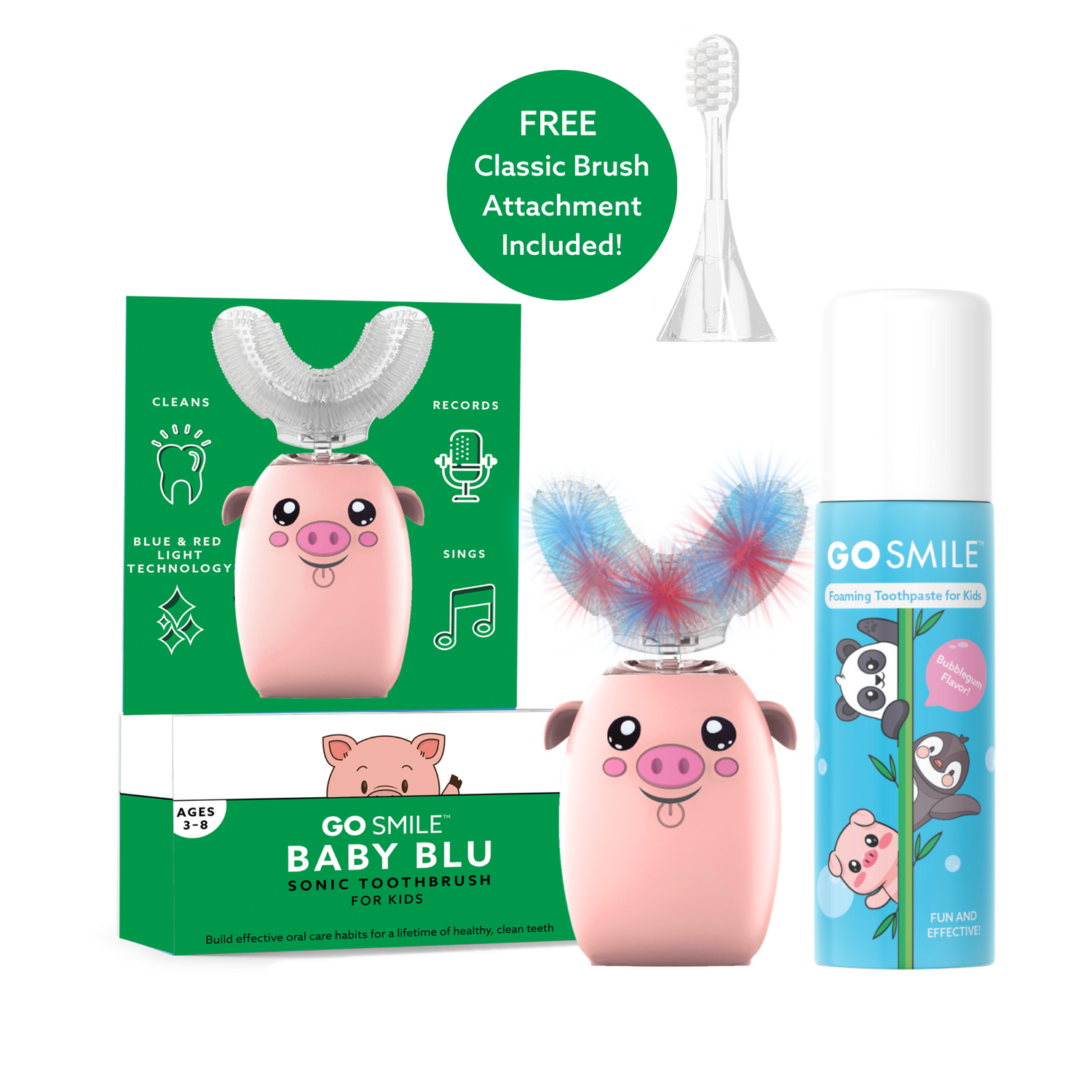Baby BLU Brushing Kit